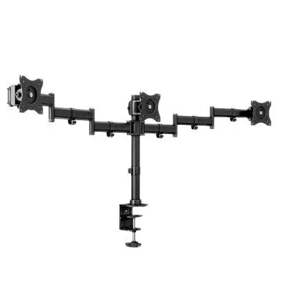 Deskstand for 3 monitors 15" - 27" [black]